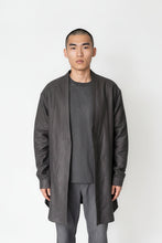RICK OWENS FW26 TOWER CONCORDIAN SHIRT IN BLACK