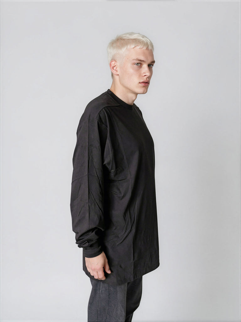 RICK OWENS AW26 JUMBO LS T BLACK