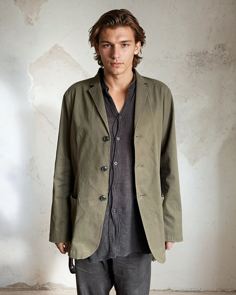 WDTS Mens Chore Jacket Olive Green