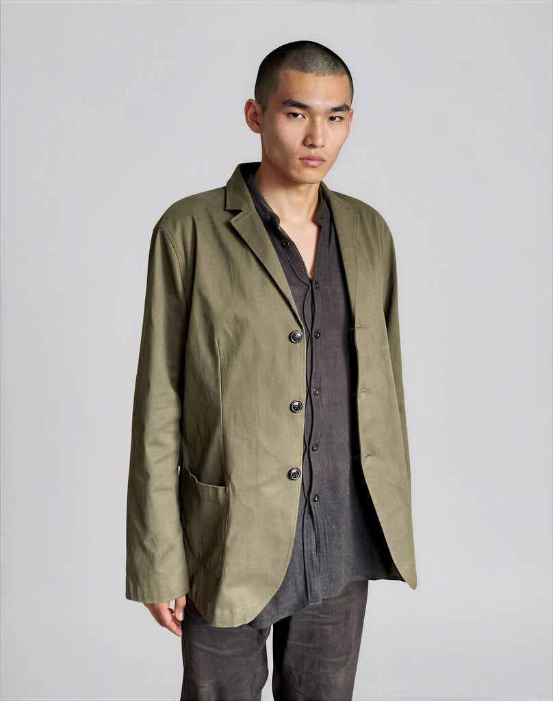 WDTS Mens Chore Jacket Olive Green