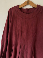 WDTS  - Tilly dress - Red Linen