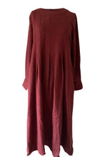 WDTS  - Tilly dress - Red Linen