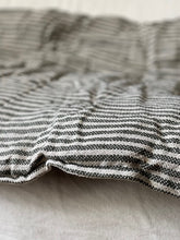 Maitri: Recycled Cream and Black stripes mattress