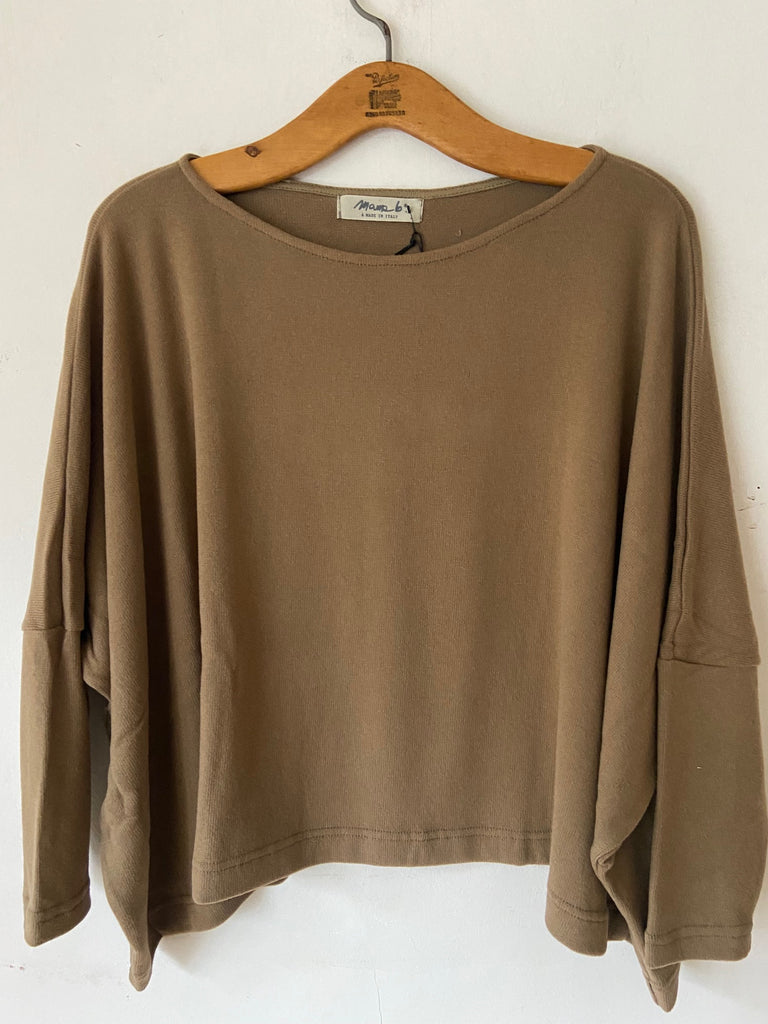 MAMA B KIRA M SS26 JUMPER - Cumino Plain