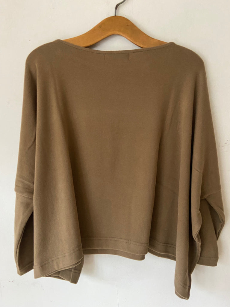 MAMA B KIRA M SS26 JUMPER - Cumino Plain