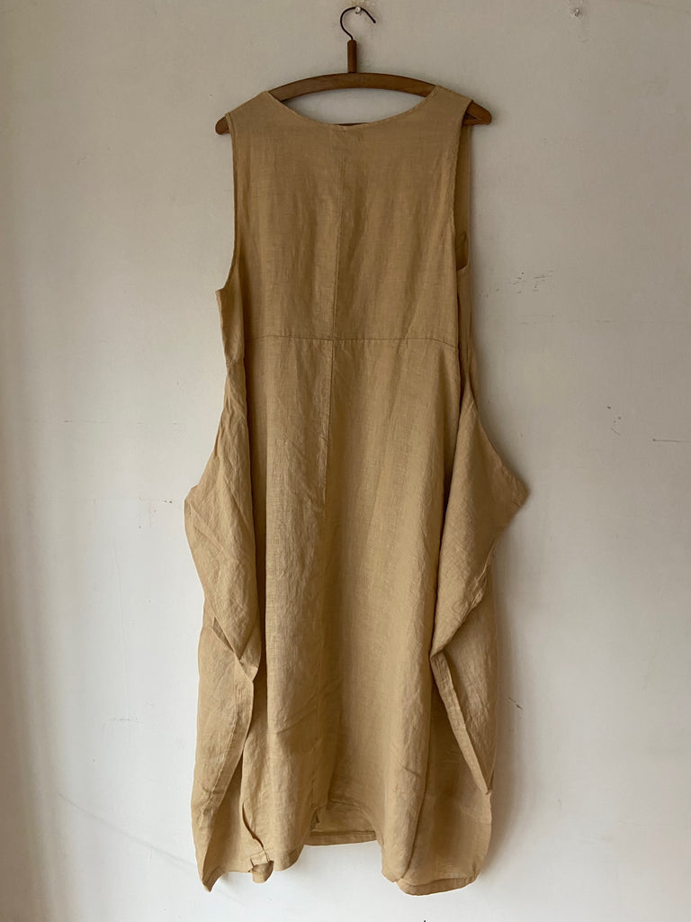 MAMA B ALMA L SS26 DRESS - Grano