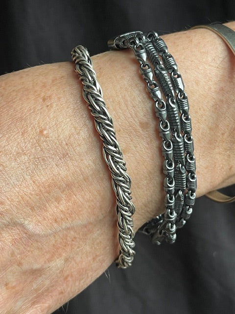 WDTS twisted 925 Silver Bracelet