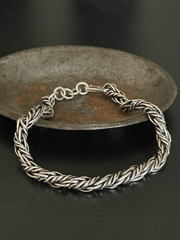 WDTS twisted 925 Silver Bracelet