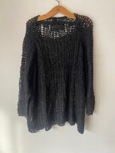 Rundholz SS26 2650702 silk Pullover - Black