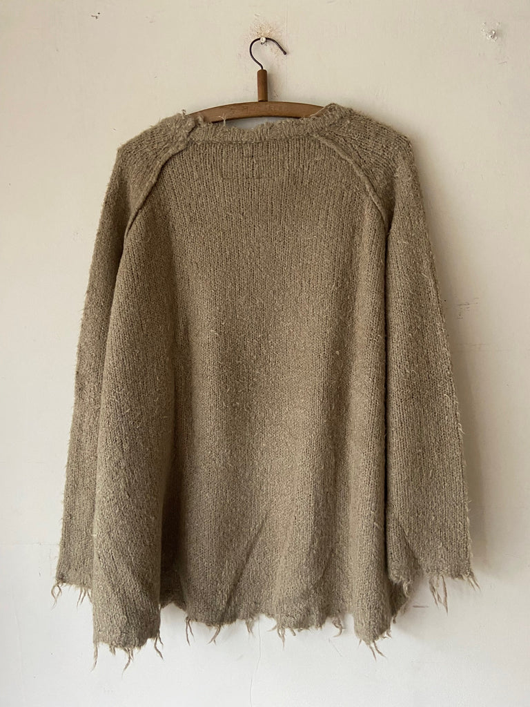 Rundholz SS26 2650706 silk Pullover - Linen