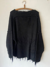 Rundholz SS26 2650710 silk Pullover - Black