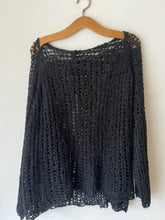 Rundholz SS26 2650701 silk Pullover - Black