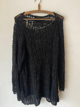 Rundholz SS26 2650702 silk Pullover - Black