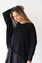 WDTS - Mia 100% wool jumper - black