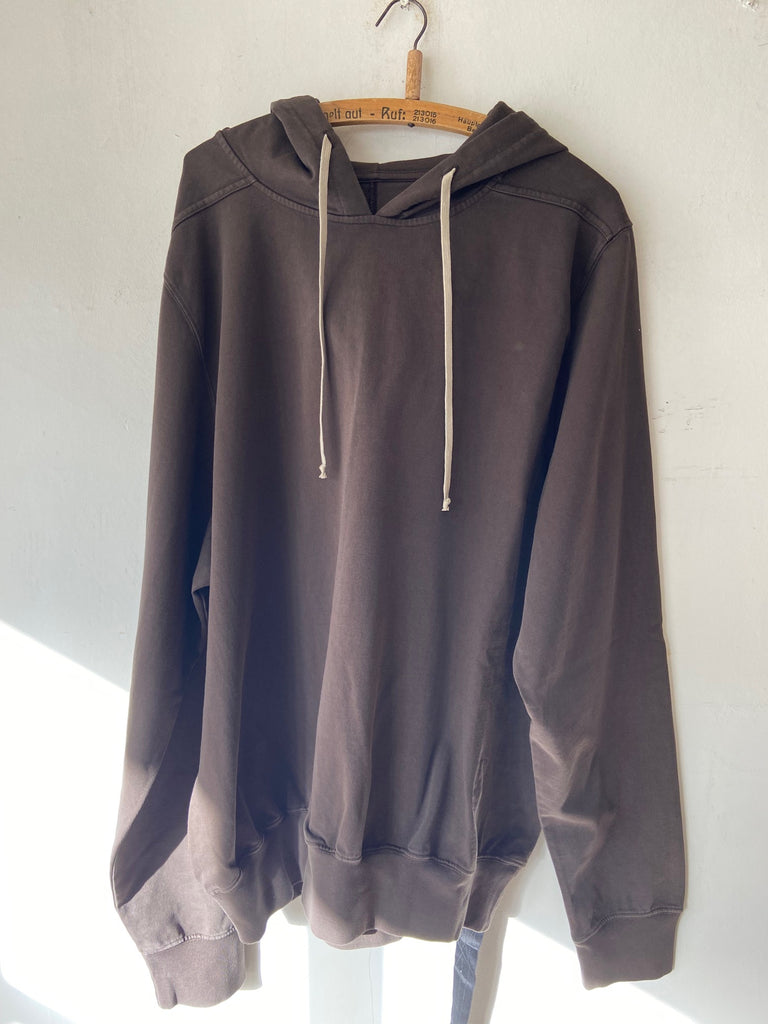 DRKSHDW by Rick Owens SS26 TEMPLE OVERSIZED HOODIE DARK DUST