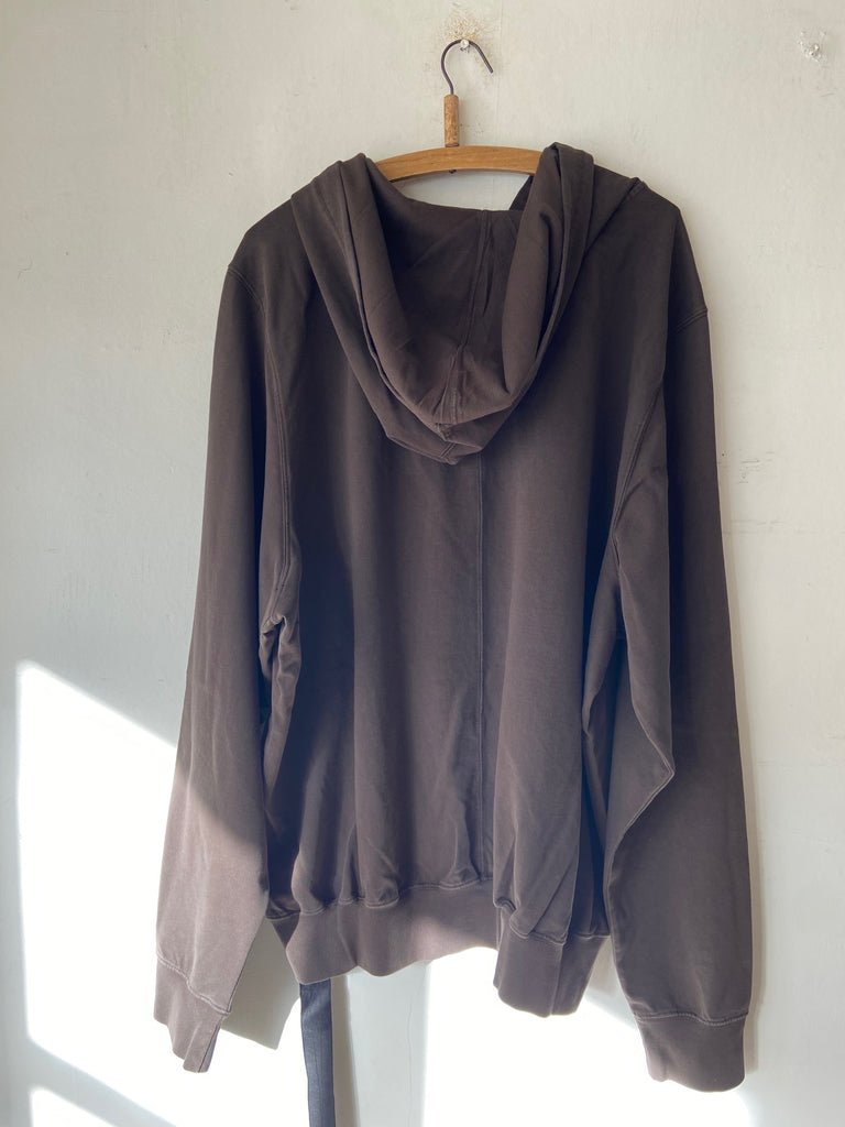 DRKSHDW by Rick Owens SS26 TEMPLE OVERSIZED HOODIE DARK DUST