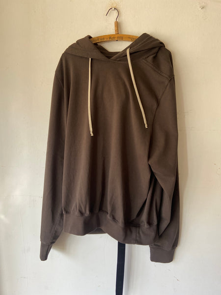 DRKSHDW by Rick Owens SS26 TEMPLE OVERSIZED HOODIE DARK DUST