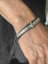 Goti bracelet in 925 Silver and leather BR2333