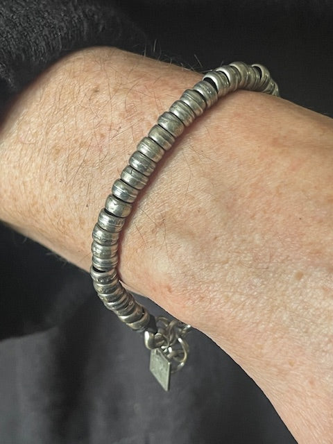 Goti bracelet in 925 Silver and leather BR2346