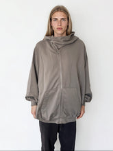 DRKSHDW by Rick Owens AW26 FELPA - MOUNTAIN HOODIE - GRAVEL