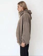 DRKSHDW by Rick Owens AW26 FELPA - MOUNTAIN HOODIE - GRAVEL