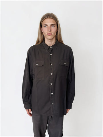 DRKSHDW by Rick Owens AW26 - JUMBO OUTERSHIRT - BLACK