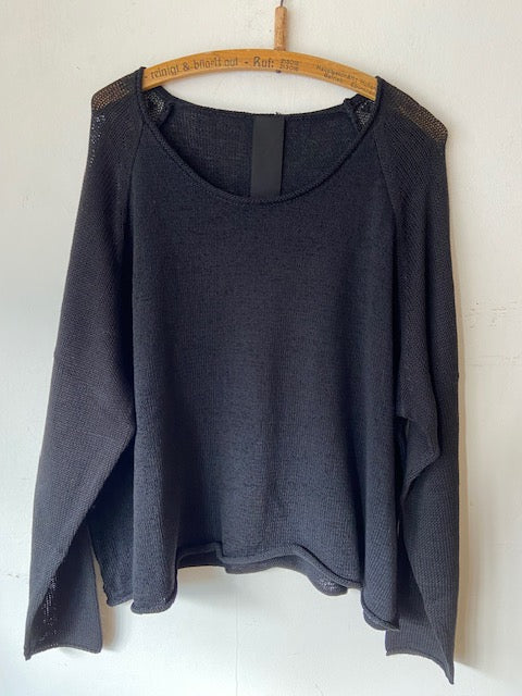 Rundholz SS26 3720702 Pullover Black