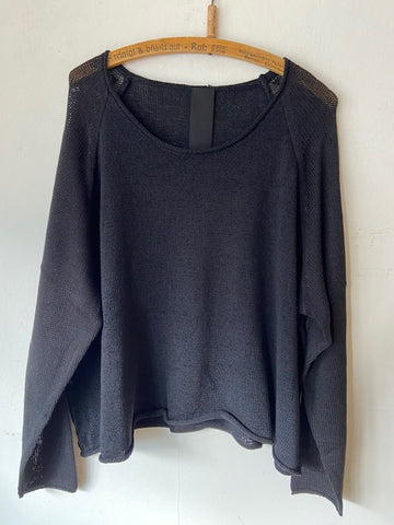 Rundholz SS26 3720702 Pullover Black
