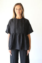 WDTS Sheba Black Linen Top