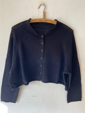 Rundholz SS26 3727108 Cardigan Black