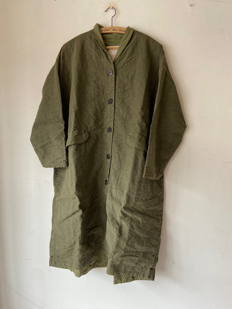 HANNOH Wessel SS26 Corinne Coat Colour = Military