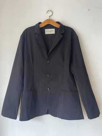 WDTS Mens Chore Jacket Black Cotton Drill