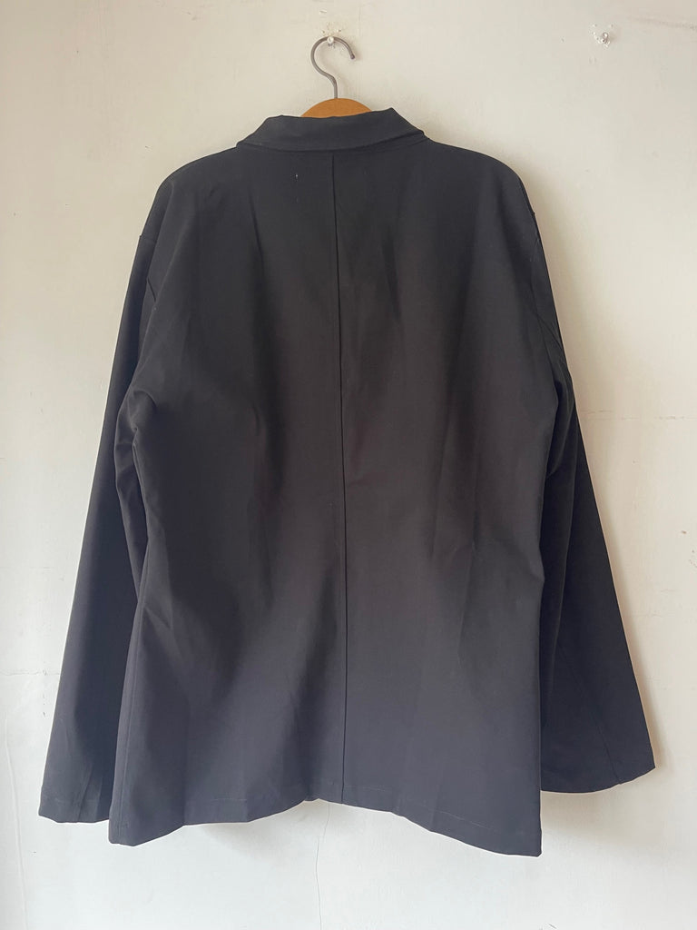 WDTS Mens Chore Jacket Black Cotton Drill