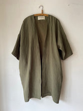 WDTS  - Danya Kimono coat Olive Linen