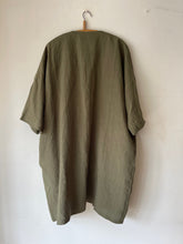 WDTS  - Danya Kimono coat Olive Linen