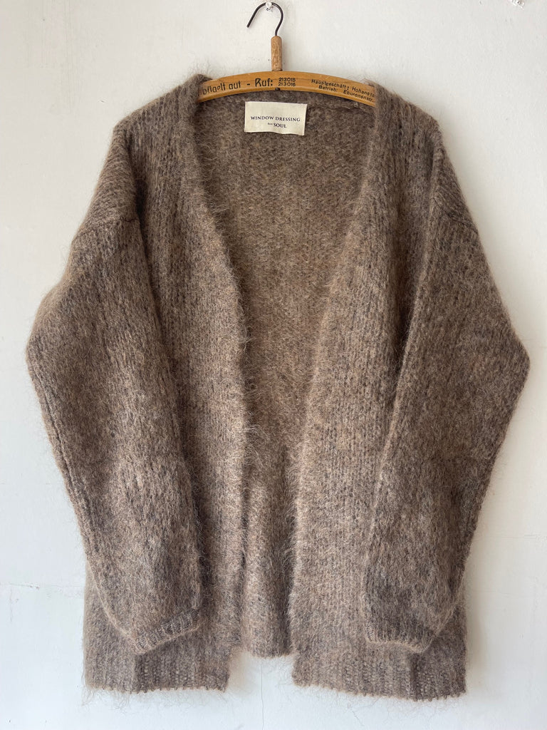 WDTS - Karla Mohair Cardigan - Walnut
