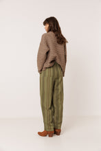 AW26 DECORATIVE-KNIT SWEATER MINK