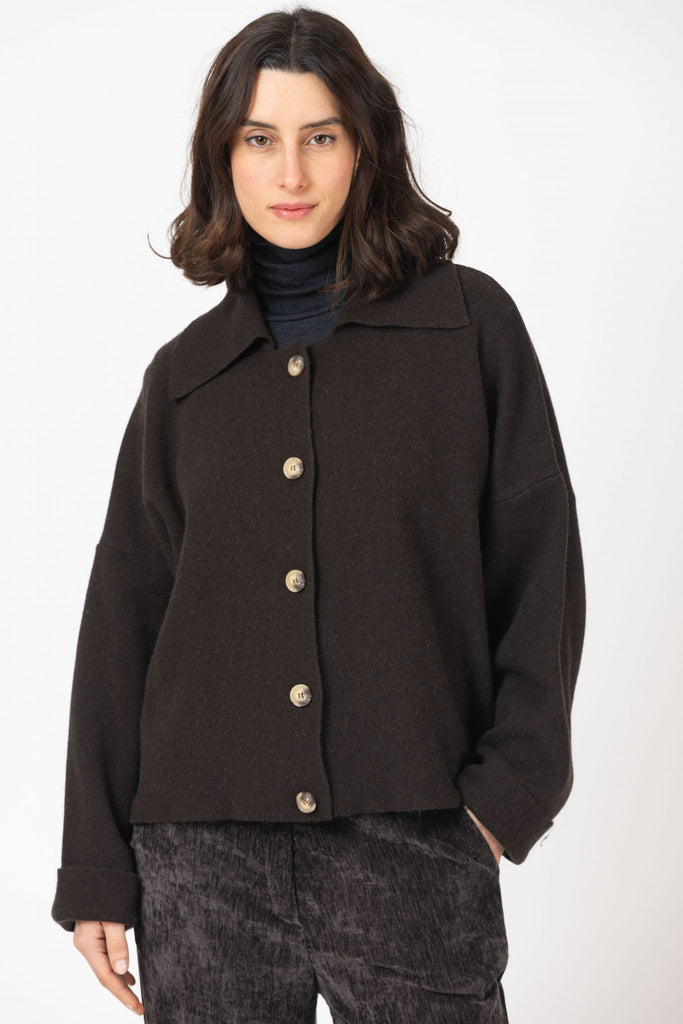 O'MER AW26 GILET CHOCO