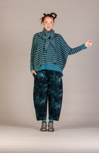 MAMA B KIRA RIGA M AW26 JUMPER - GRIGIO (THIN STRIPE)