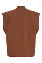 Luna Waistcoat - Cambridge Brown