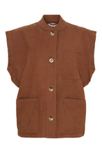 Luna Waistcoat - Cambridge Brown
