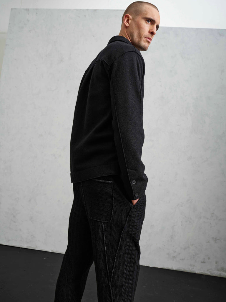 Transit Mens wool Overshirt