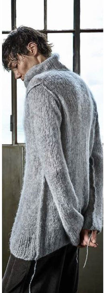 Andrea Ya’aqov Knitted Turtleneck Baby Alpaca - Ice