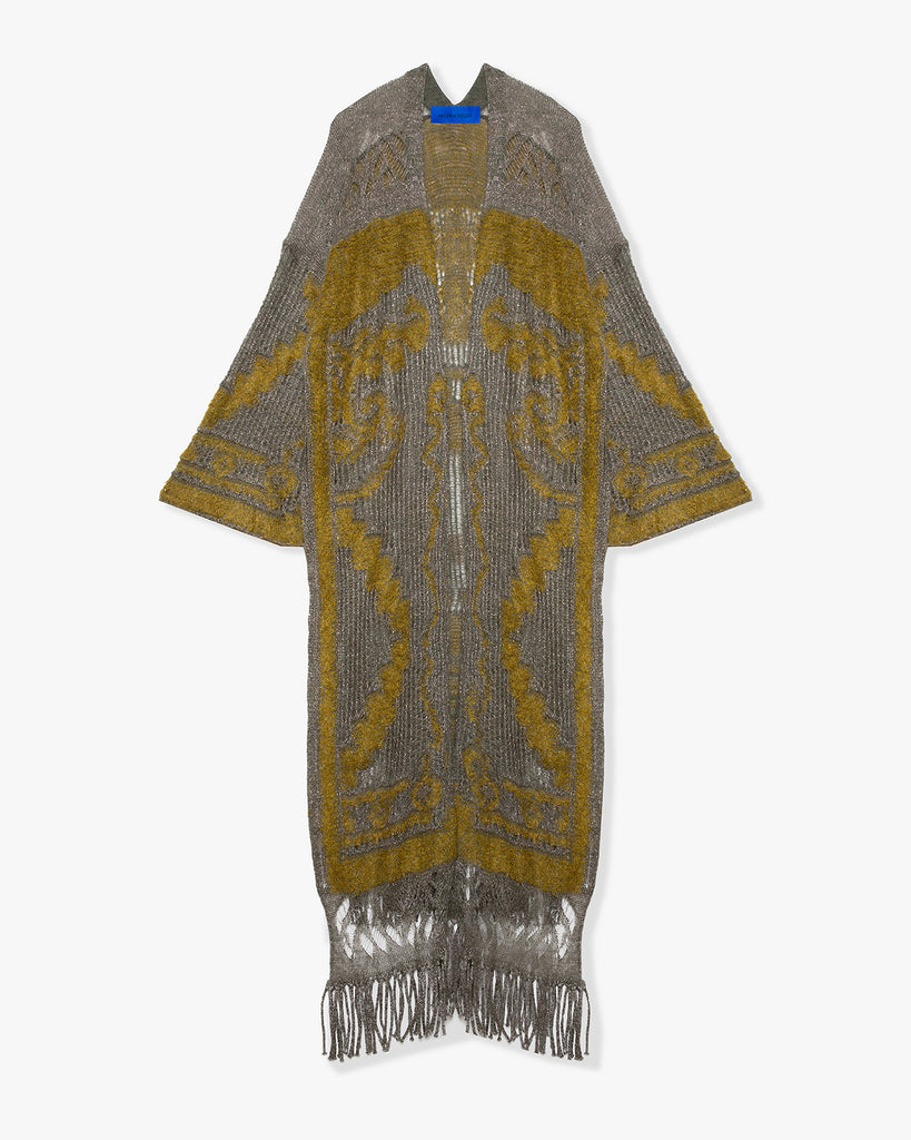 Mes Demoiselles Royel Mohair cardigan - Khaki