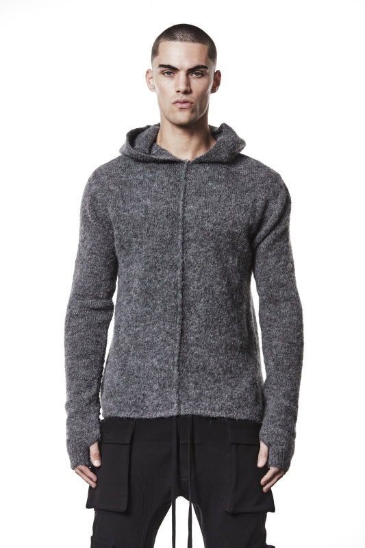 thom/krom AW25 M K 126 Pullover Dark Grey Melange