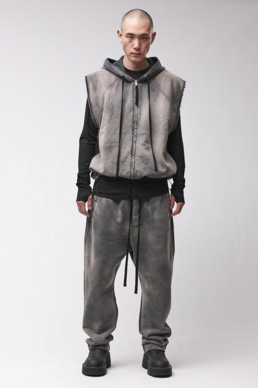 thom/krom M SJ 706 Grey Stone Wash Spray Men Jacket