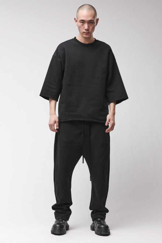 thom/krom M S 195 Black Men Sweat Shirt/Pullover Worked