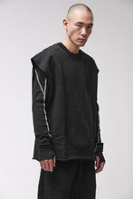 thom/krom M S 197 Black Men Sweat Shirt/Pullover Worked