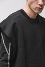 thom/krom M S 197 Black Men Sweat Shirt/Pullover Worked