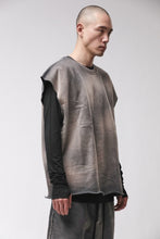 thom/krom M S 197 Grey Stone Wah Spray Men Sweat Shirt/Pullover Worked